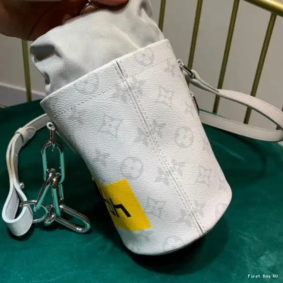 First bag BAG NANO LOUIS VUITTON CHALK 0629